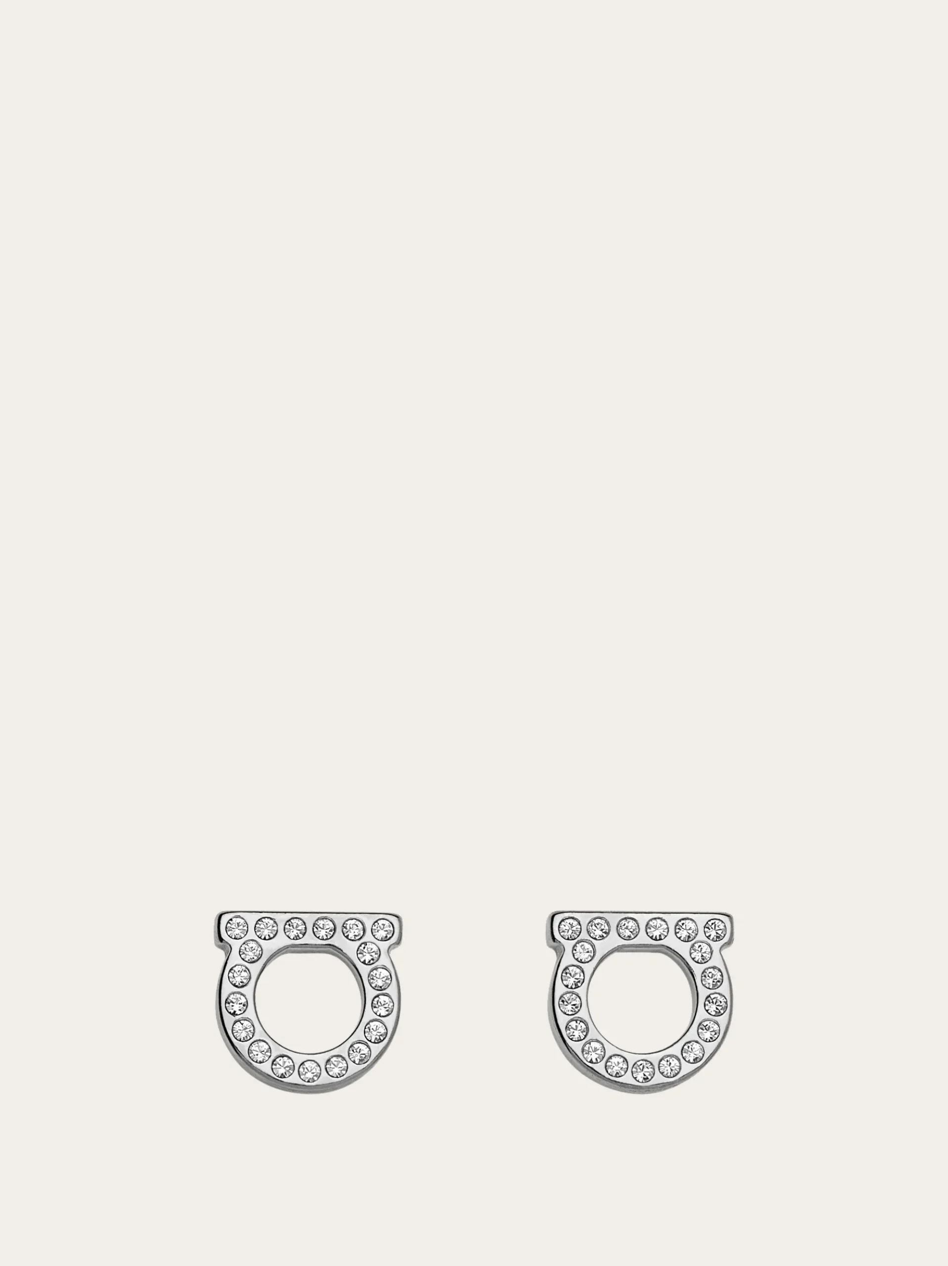 Gancini crystals earrings (S) - Women