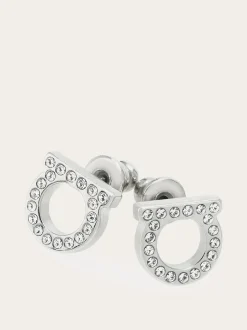Gancini crystals earrings (S) - Women