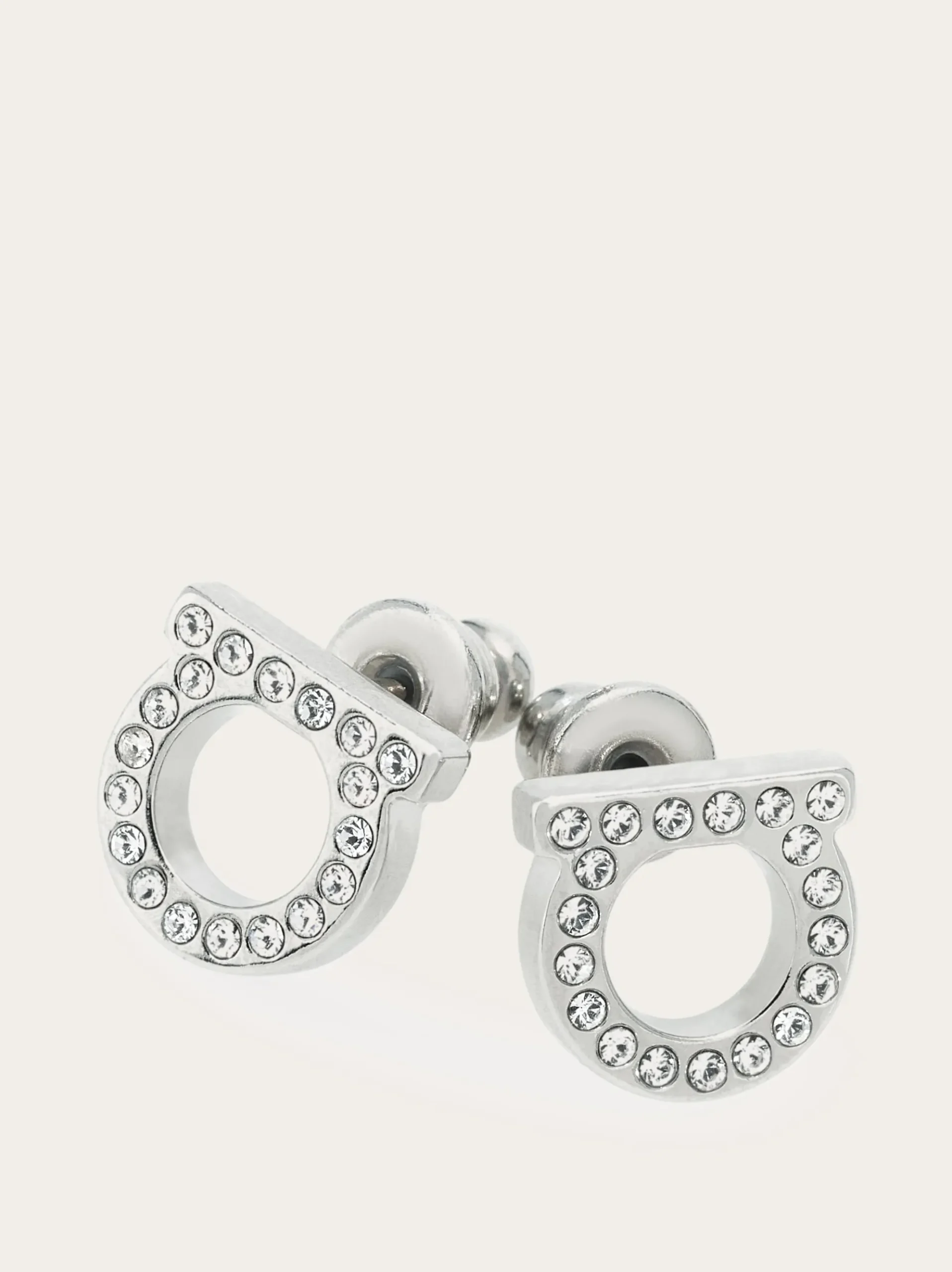 Gancini crystals earrings (S) - Women