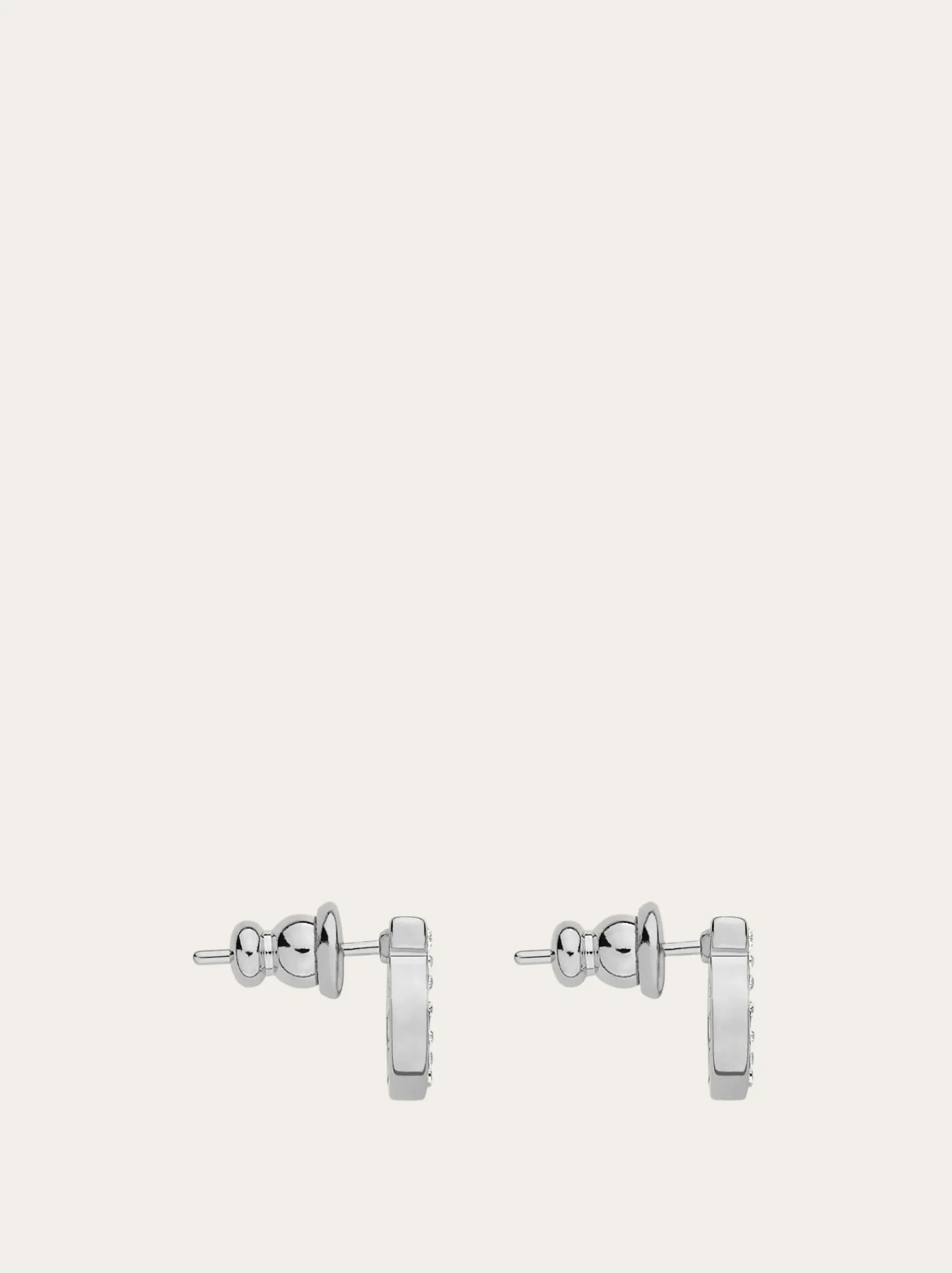 Gancini crystals earrings (S) - Women