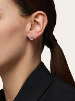 Gancini crystals earrings (S) - Women