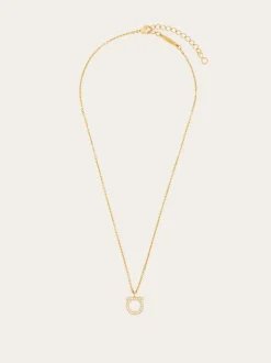 Gancini crystals necklace (S) - Women
