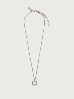 Gancini crystals necklace (L) - Women
