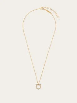 Gancini crystals necklace (L) - Women
