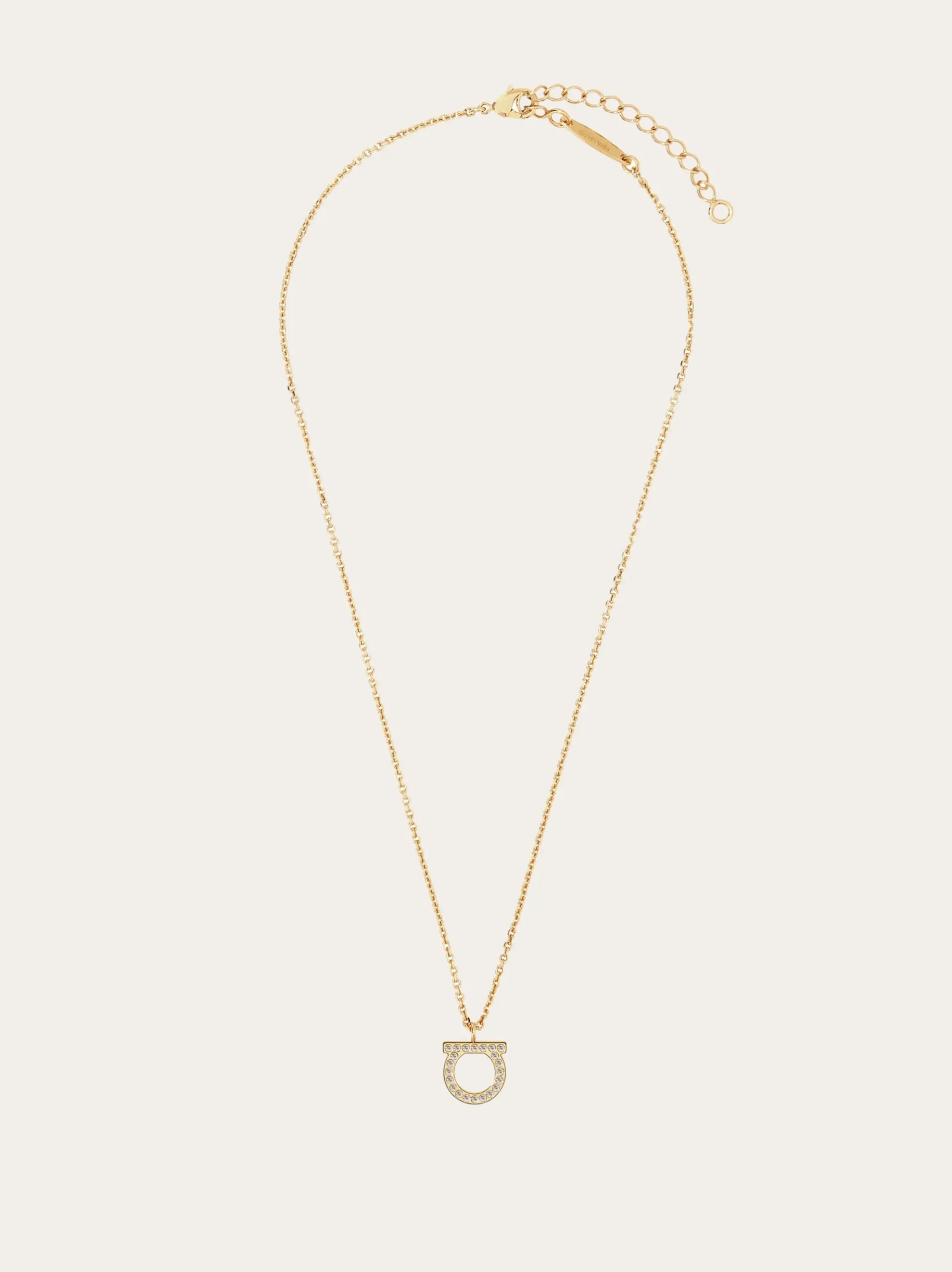Gancini crystals necklace (L) - Women