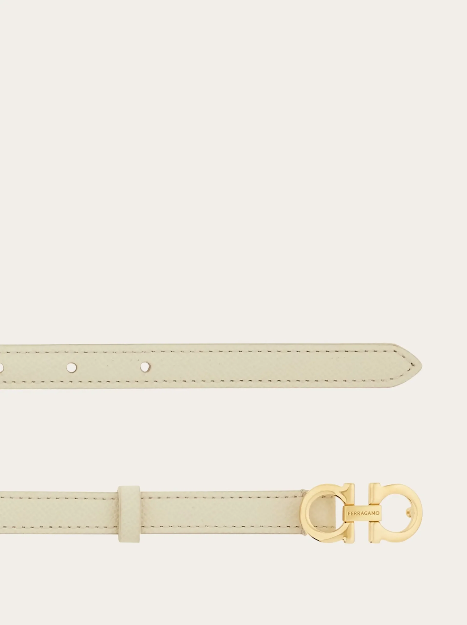 Gancini fixed belt - Women