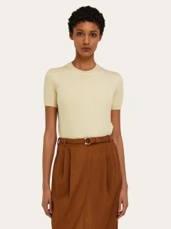 Gancini fixed belt - Women