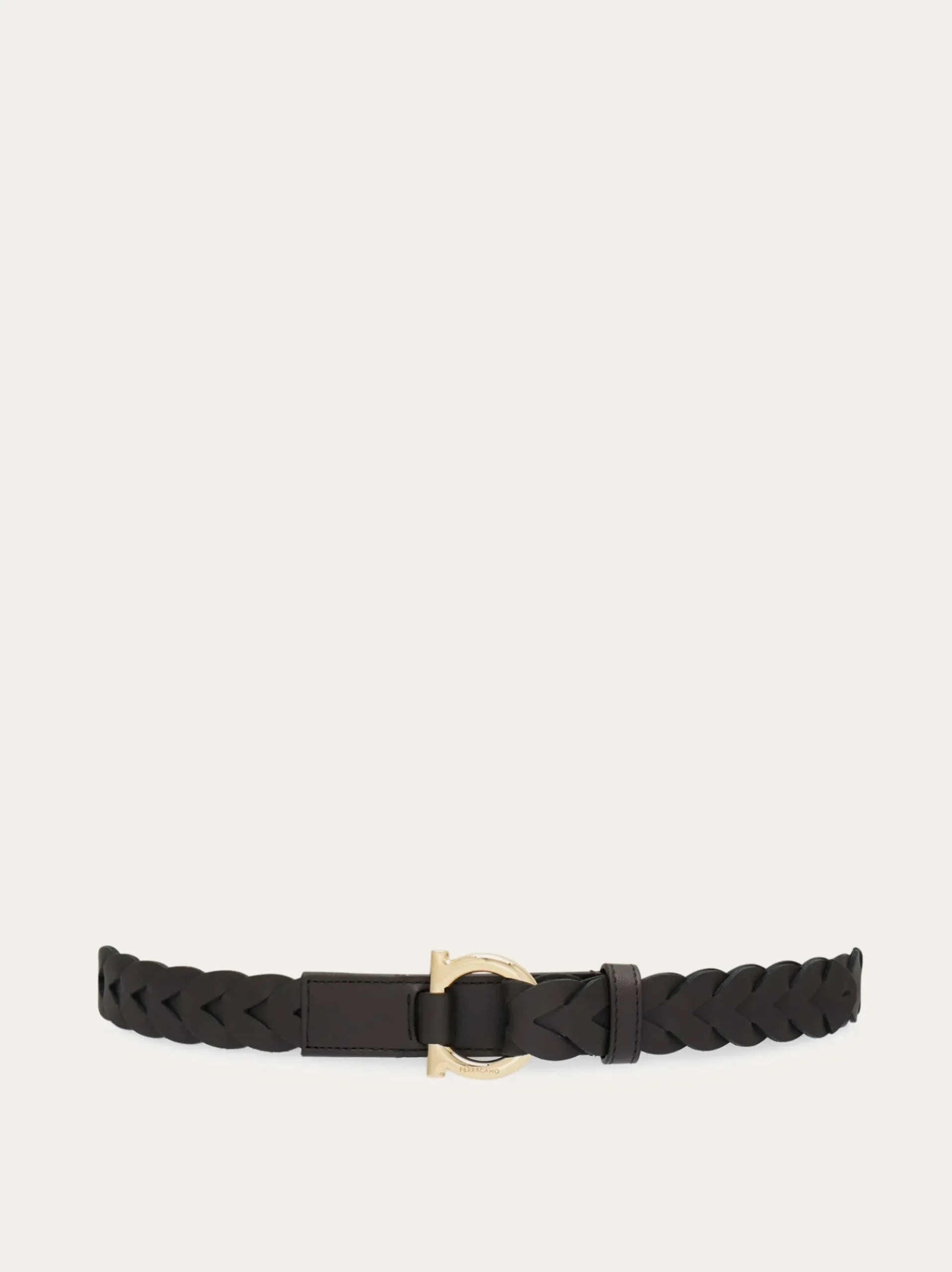 Gancini fixed belt - Women