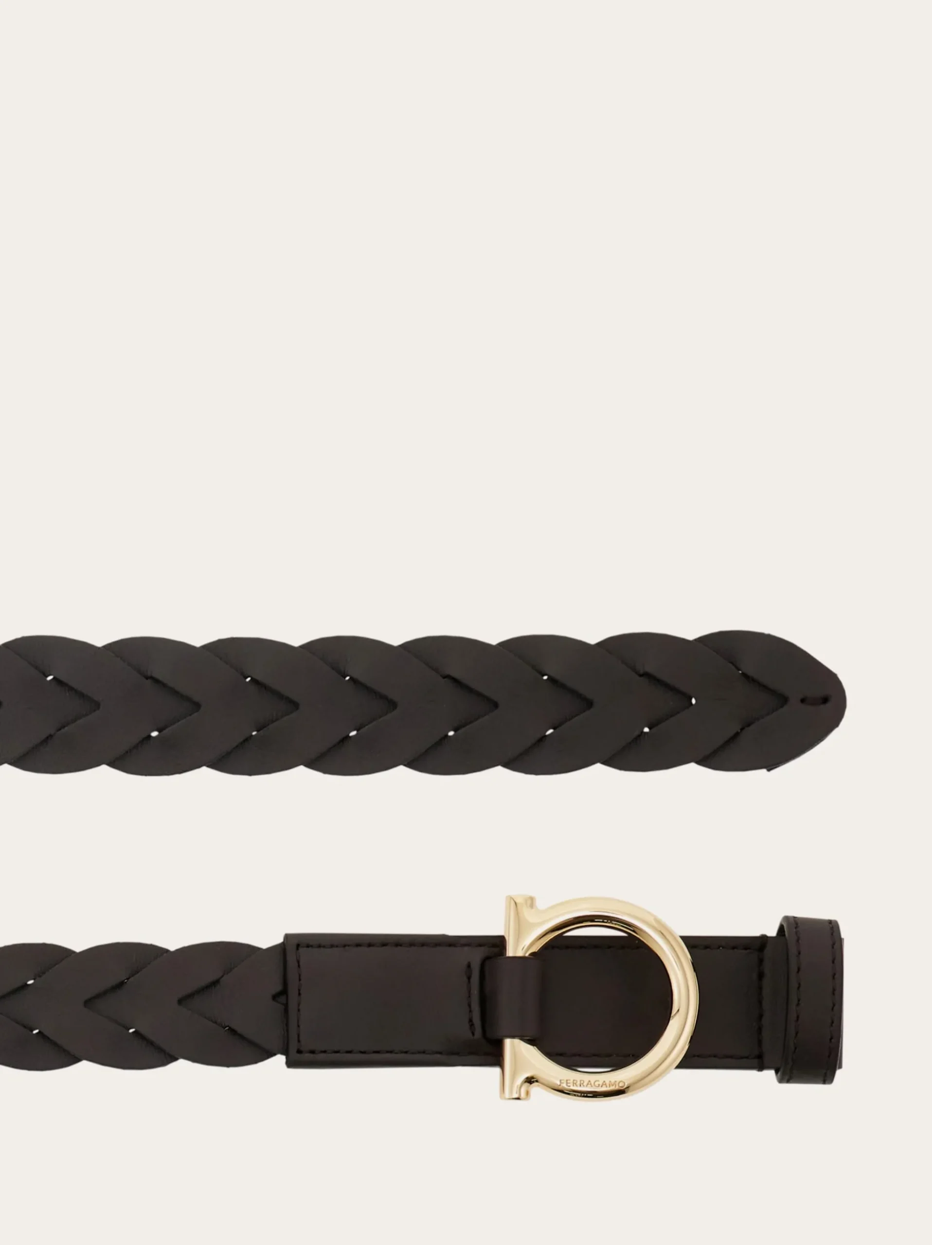Gancini fixed belt - Women