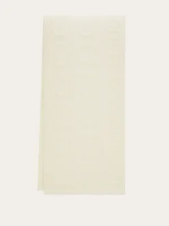 Gancini jacquard scarf - Women