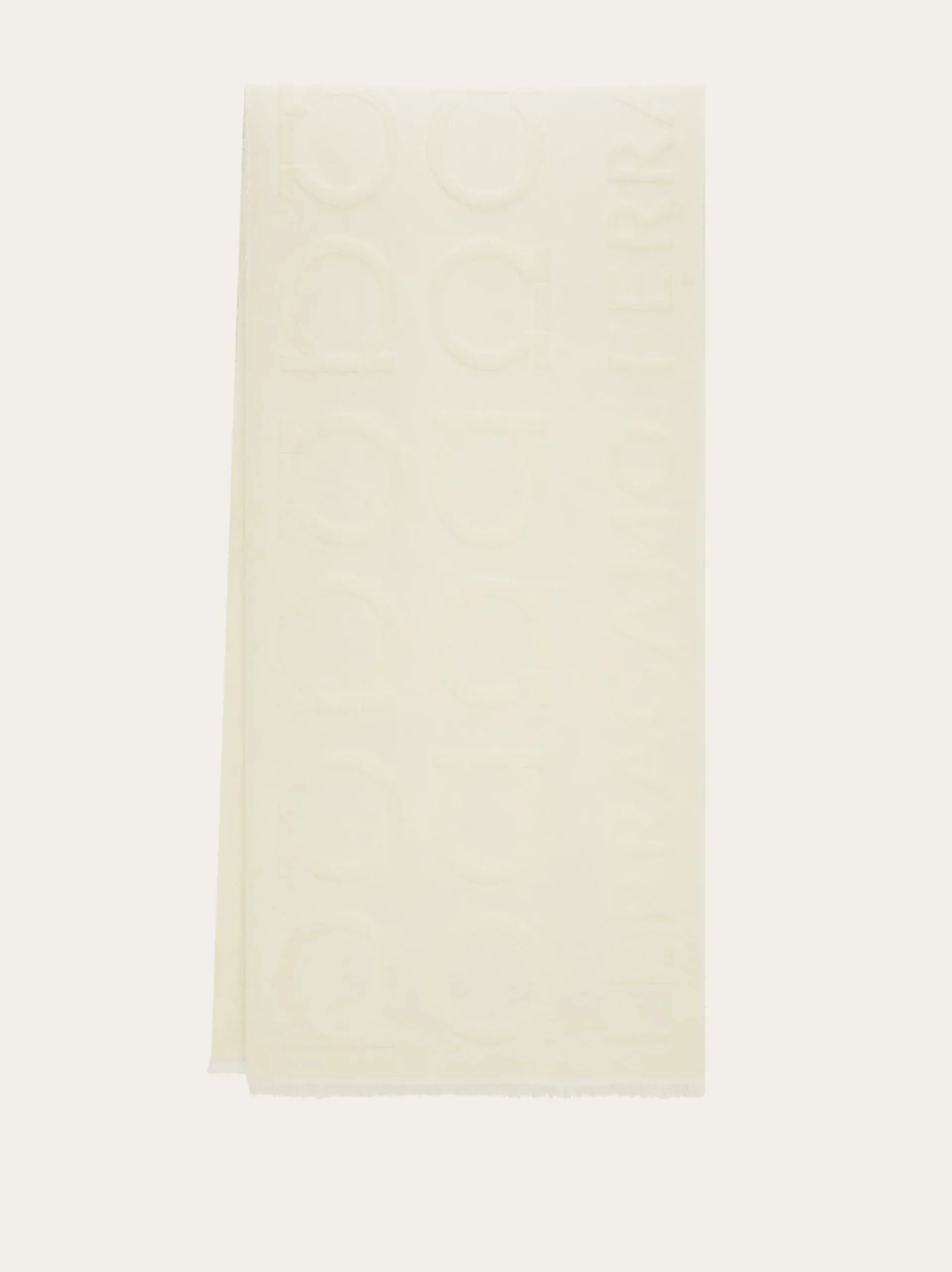Gancini jacquard scarf - Women