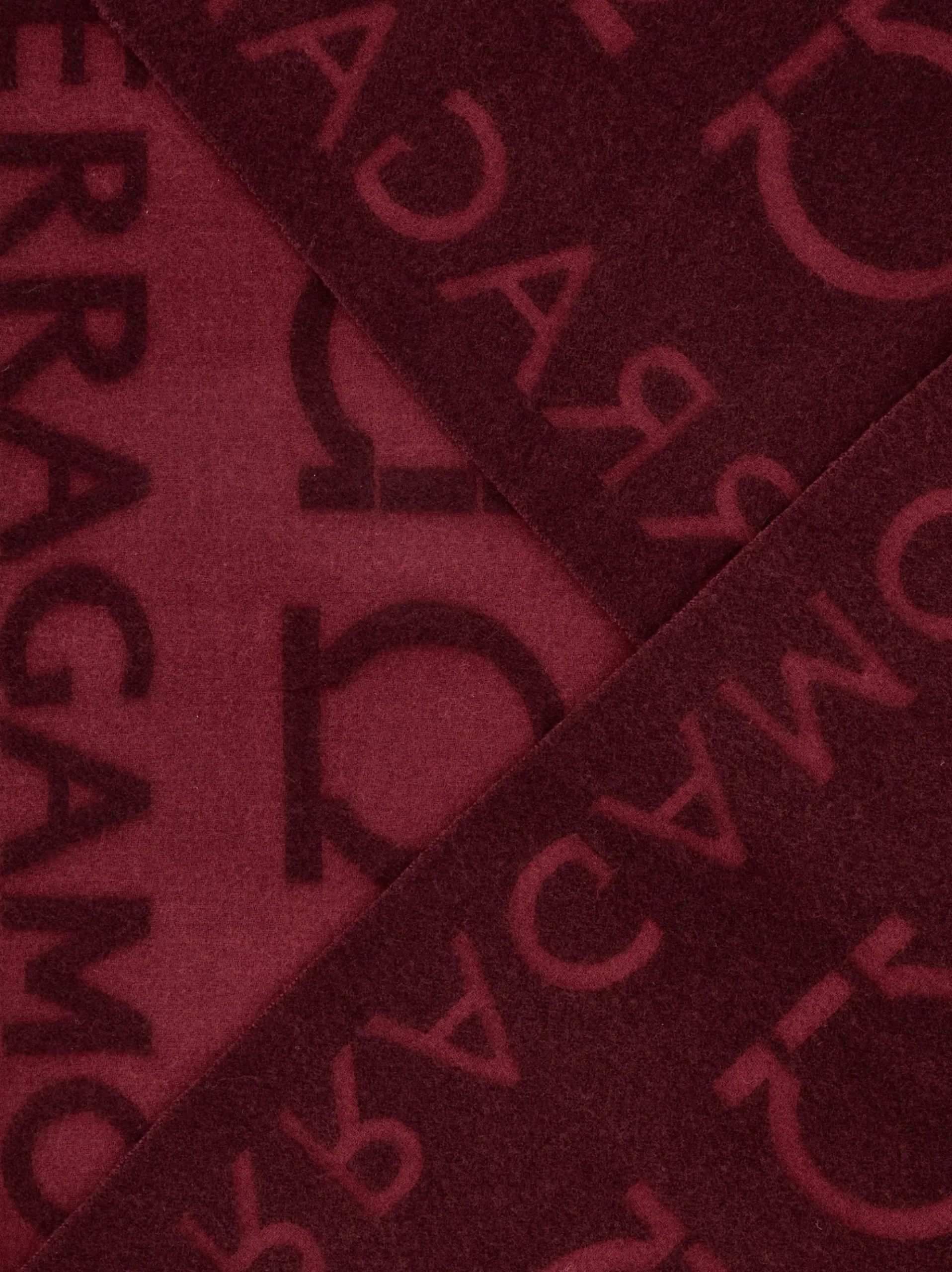 Gancini jacquard scarf - Women