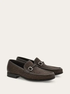 Gancini ornament loafer - Men