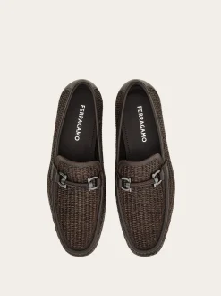 Gancini ornament loafer - Men