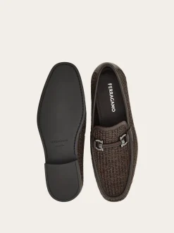 Gancini ornament loafer - Men