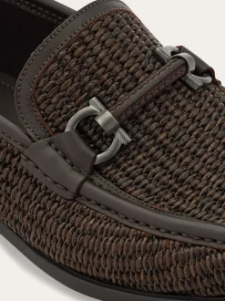Gancini ornament loafer - Men