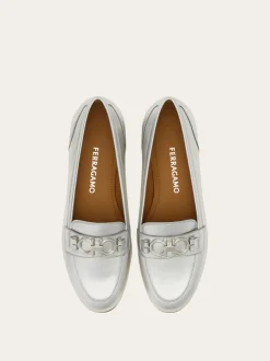 Gancini ornament moccasin - Women