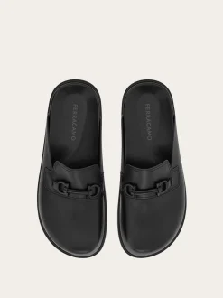 Gancini ornament mule - Men