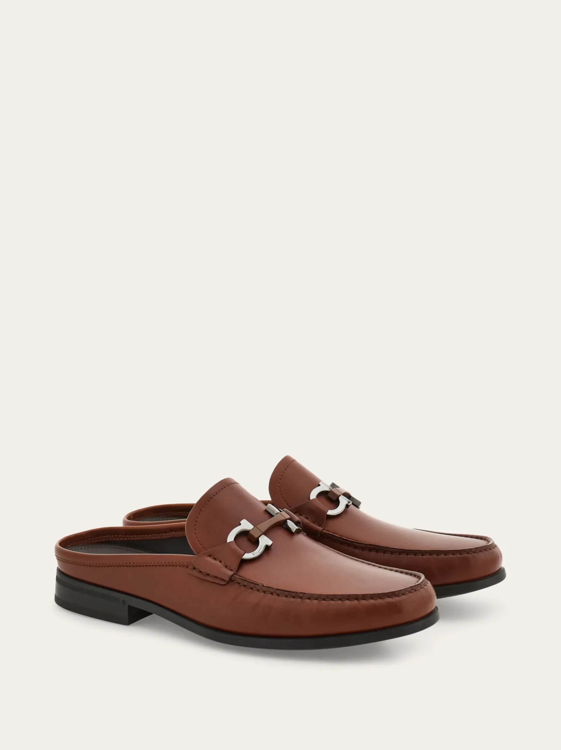 Gancini ornament mule - Men
