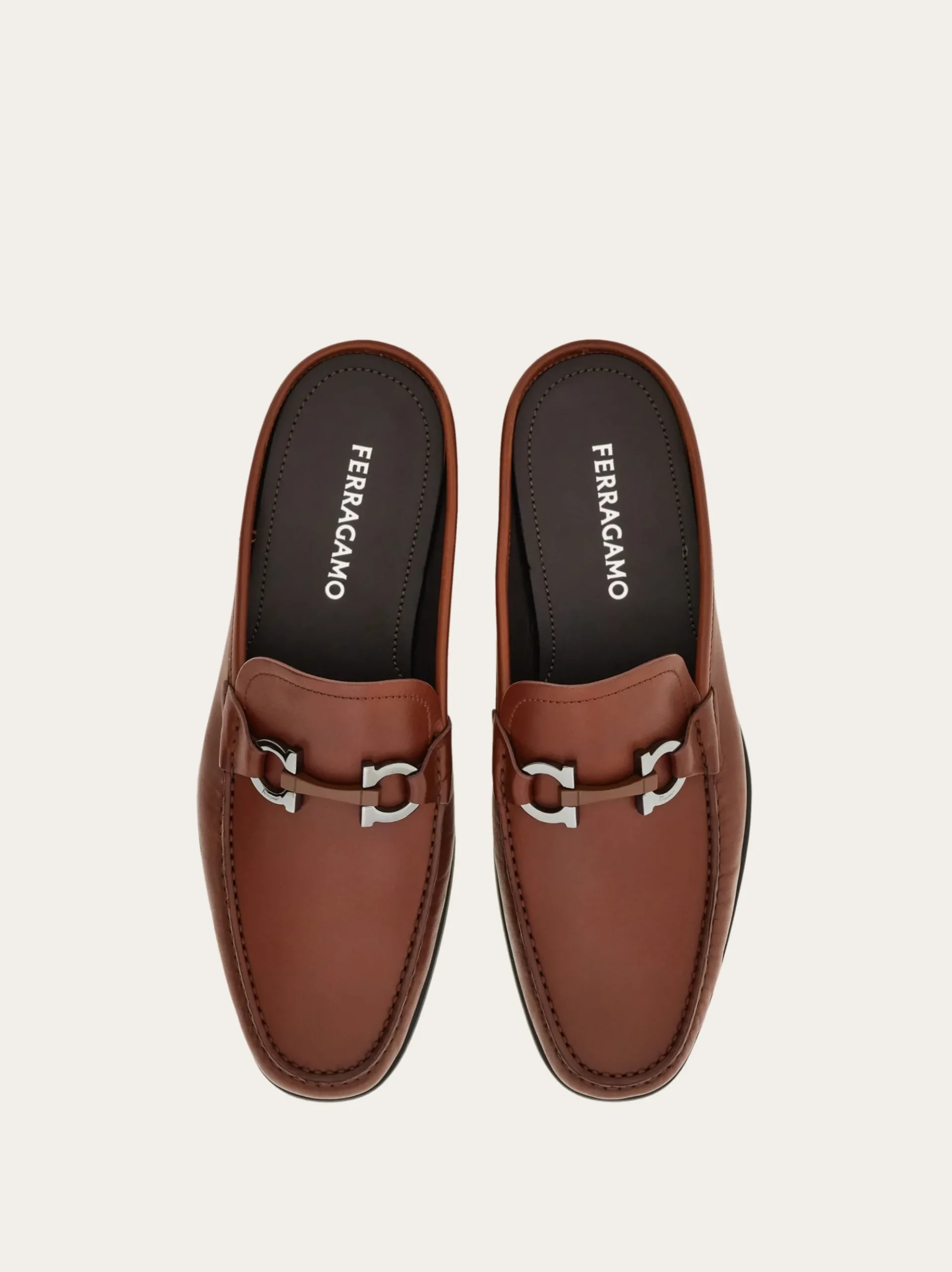 Gancini ornament mule - Men