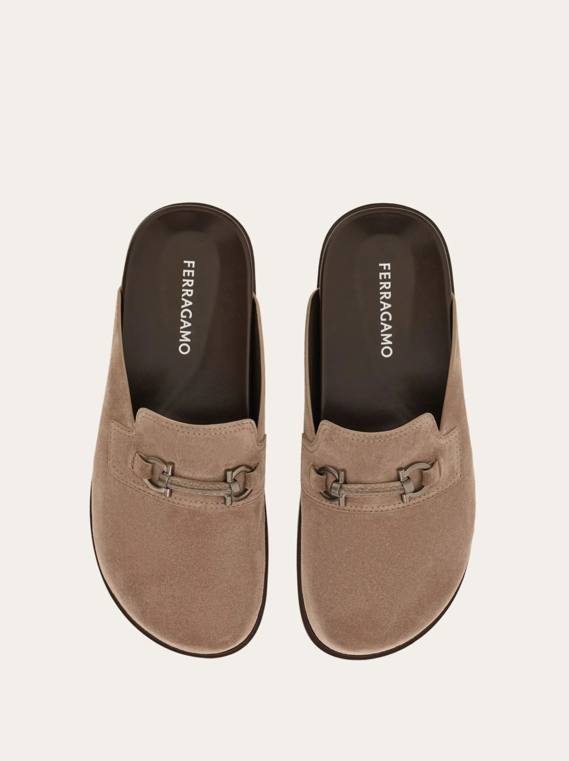 Gancini ornament mule - Men