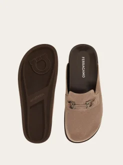 Gancini ornament mule - Men