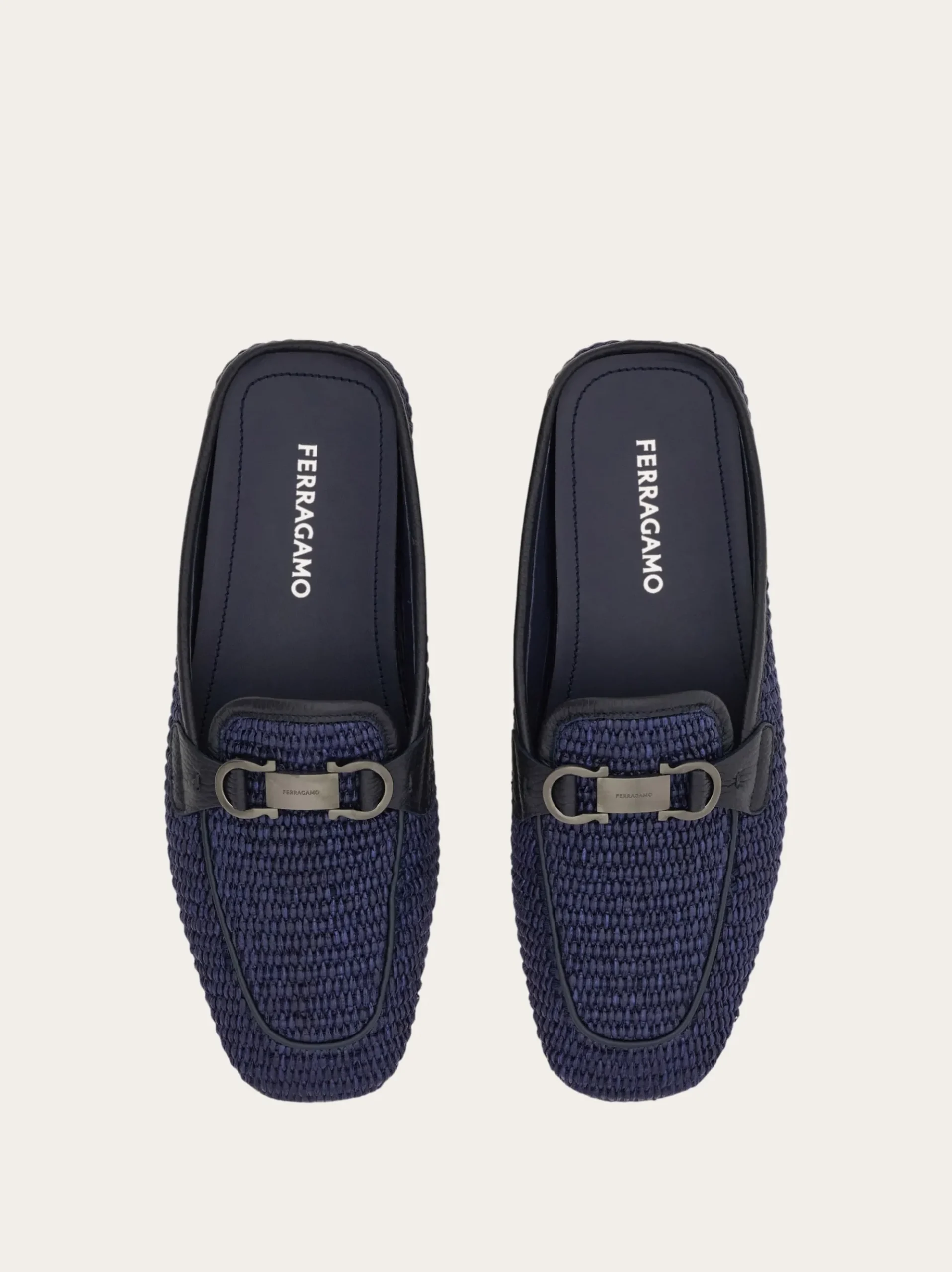 Gancini ornament mule - Men