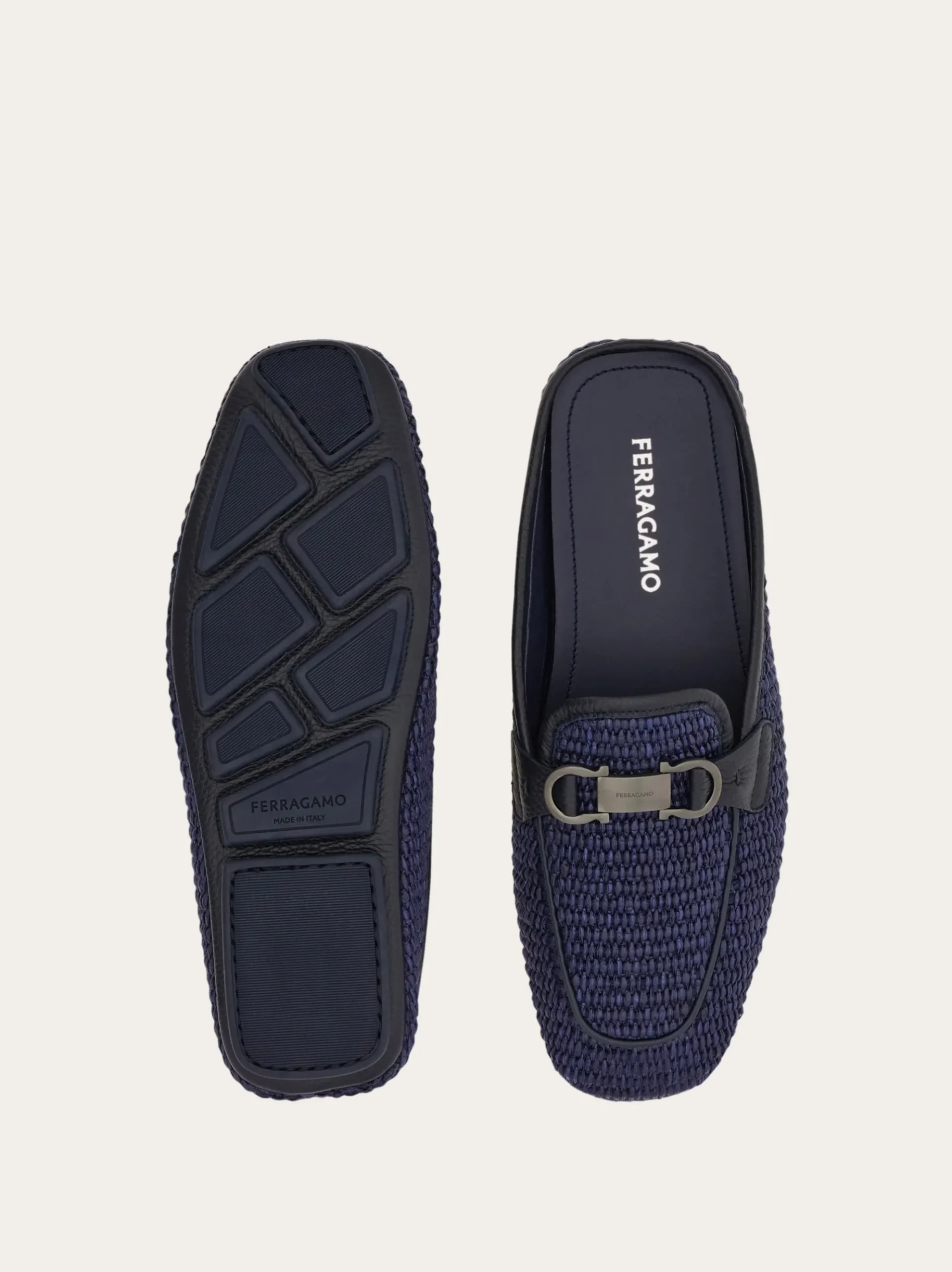 Gancini ornament mule - Men