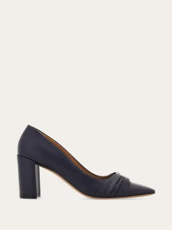 Gancini ornament pump with bock heel - Women