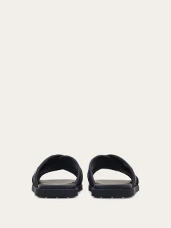 Gancini ornament sandal - Men