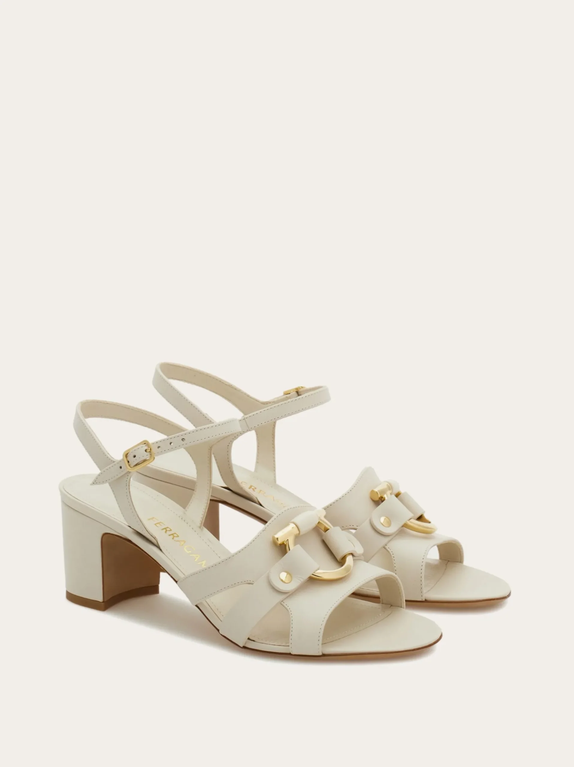 Gancini ornament sandal - Women