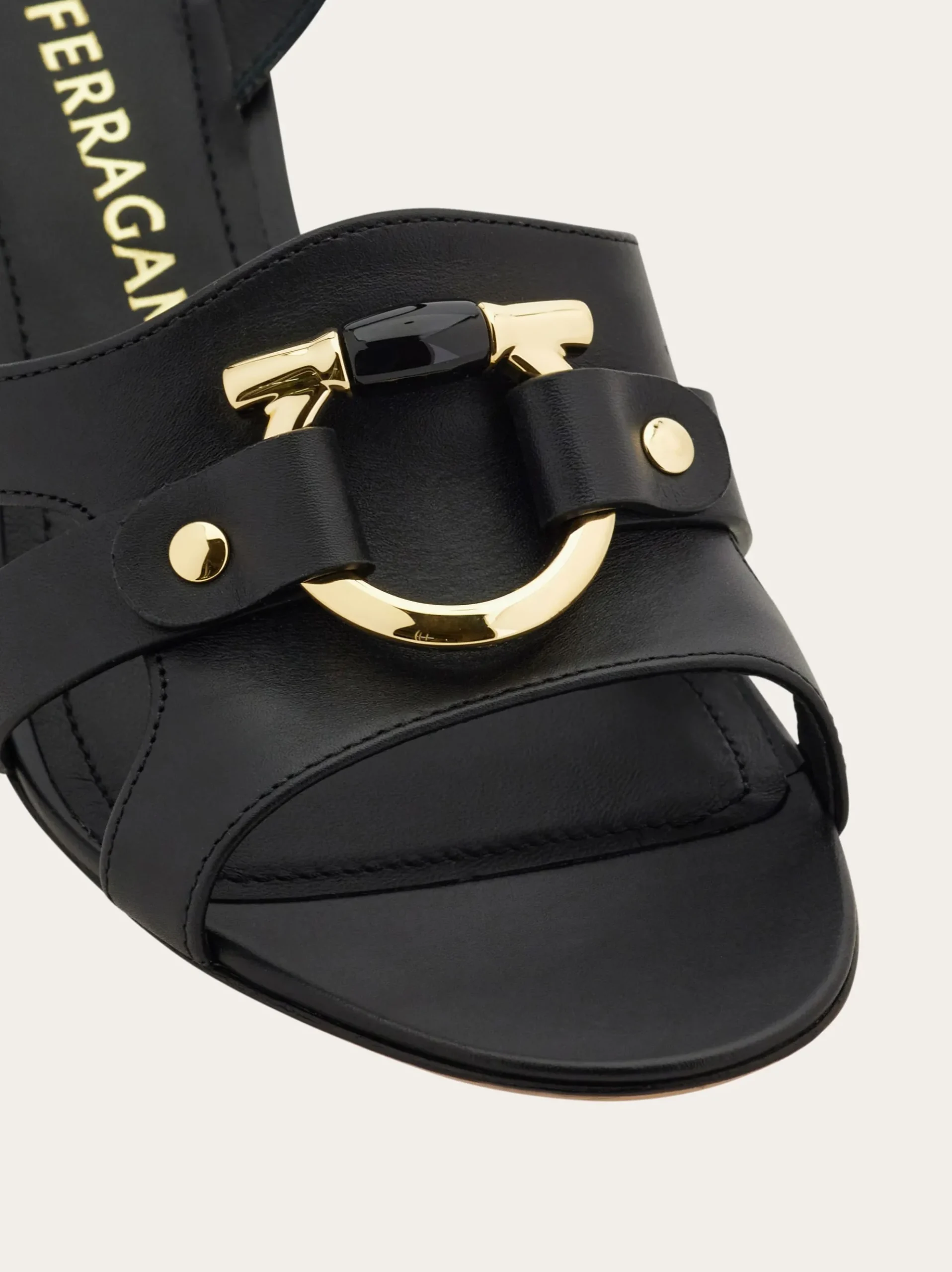 Gancini ornament sandal - Women