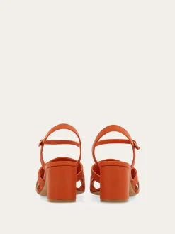 Gancini ornament sandal - Women