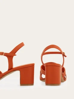 Gancini ornament sandal - Women