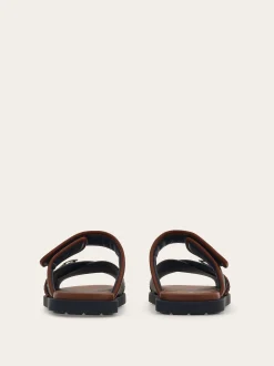 Gancini ornament sandal - Men