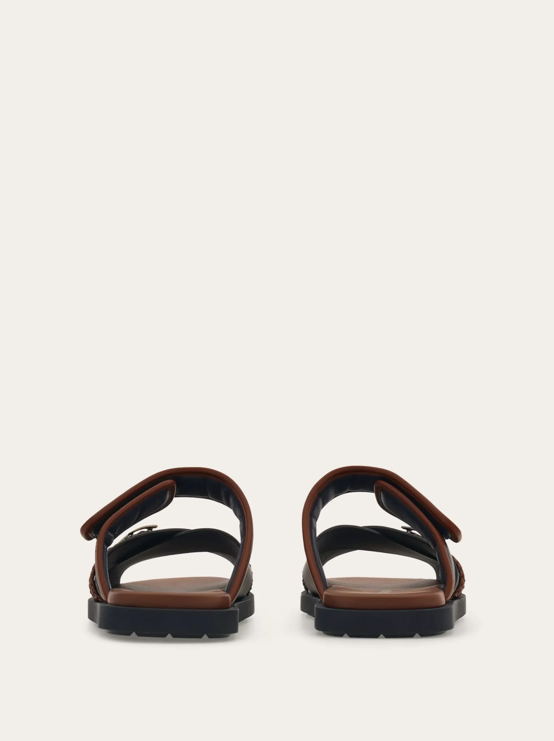Gancini ornament sandal - Men