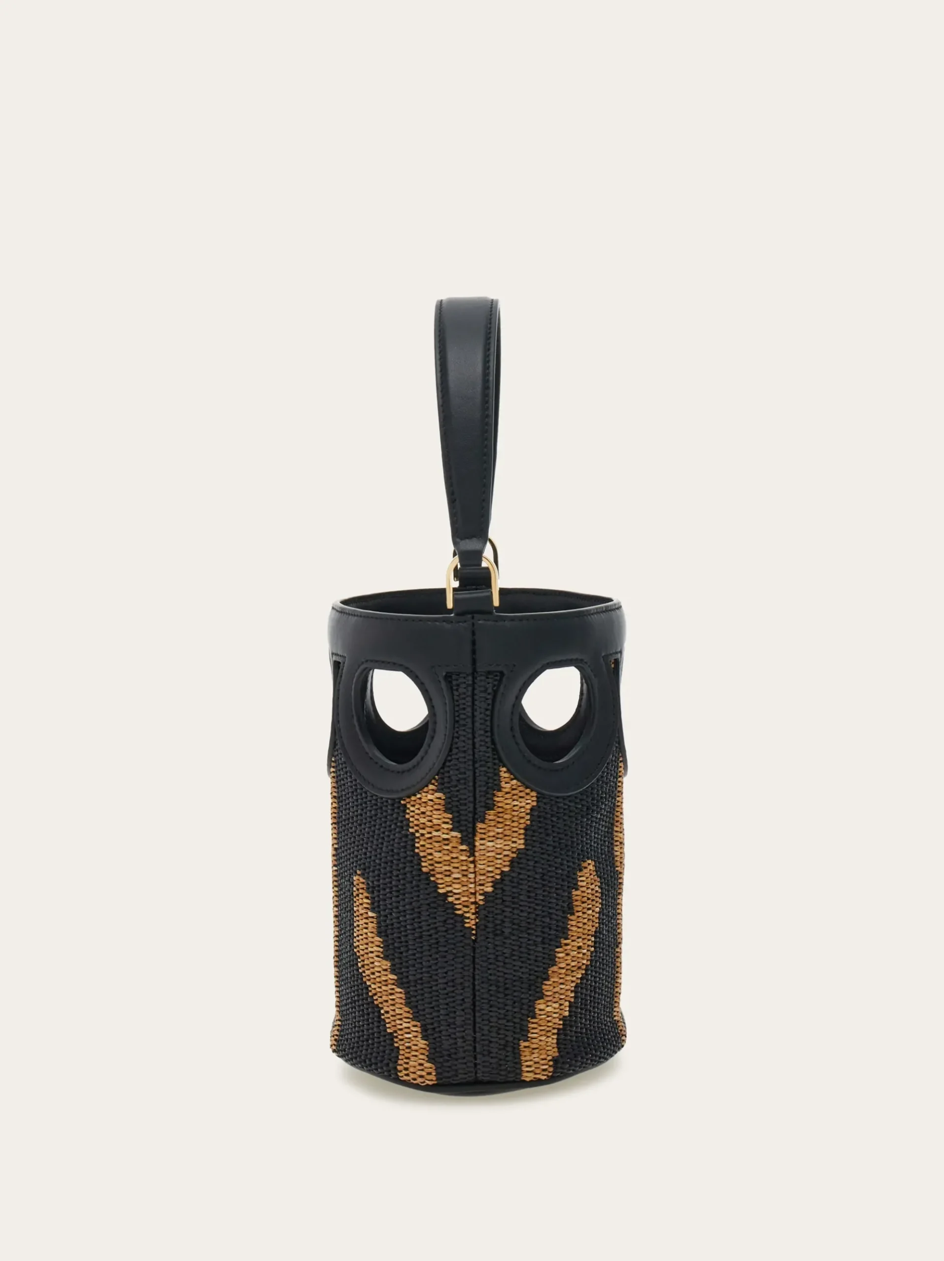 Gancini outline bucket bag (XS) - Women