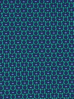 Gancini print silk tie - Men