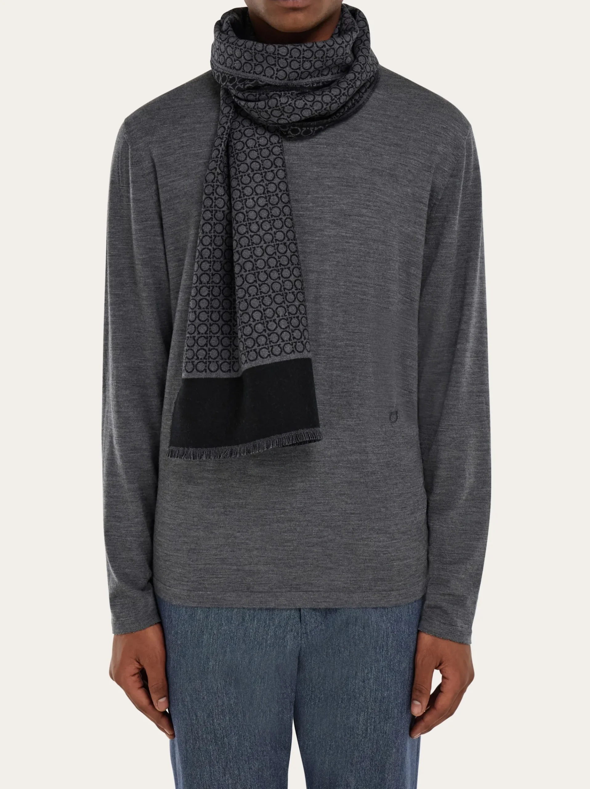 Gancini scarf - Men
