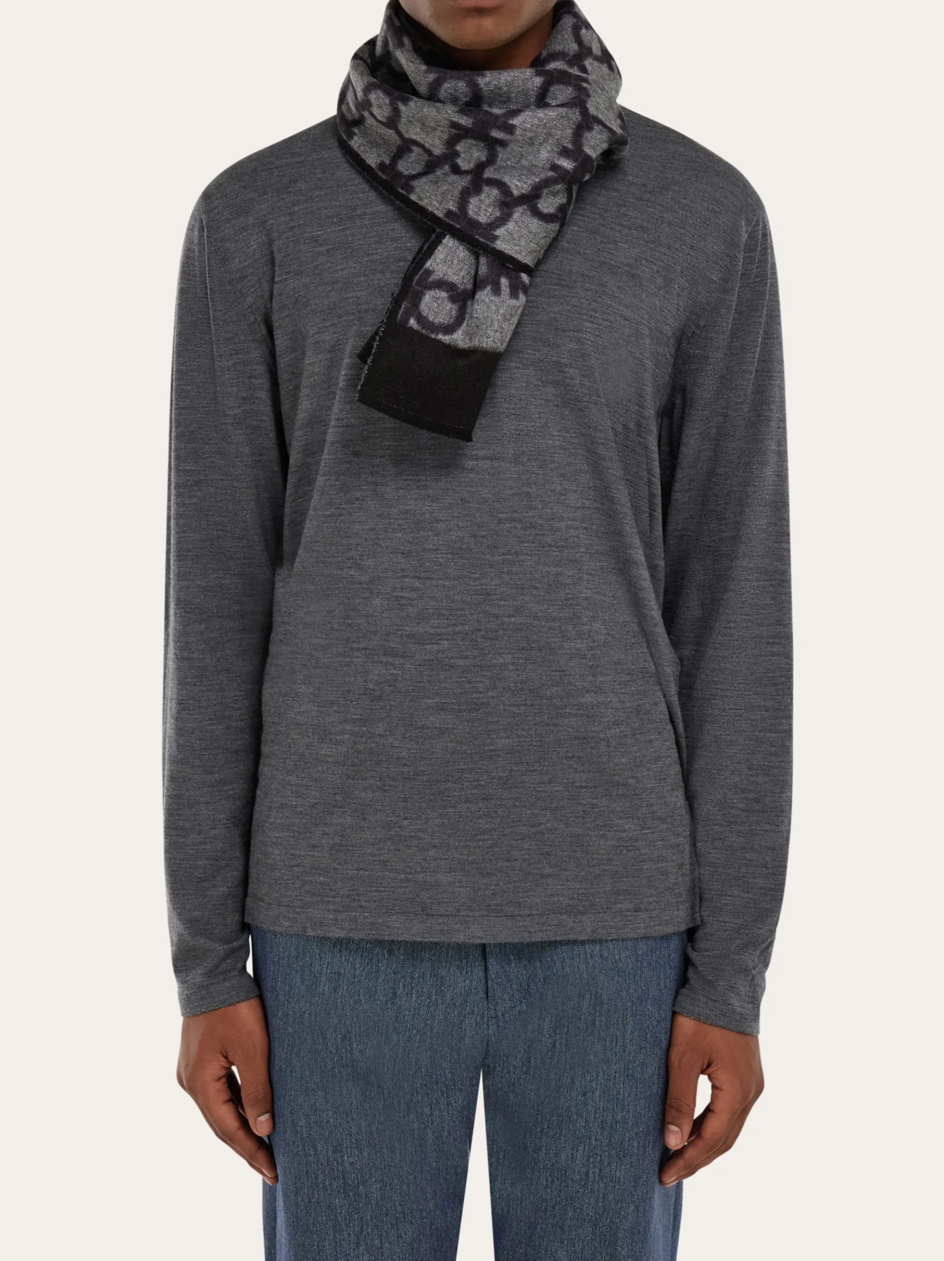Gancini scarf - Men