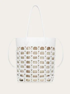 Gancini tote bag (M) - Women