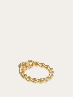 Gancini twisted ring (52mm) - Women