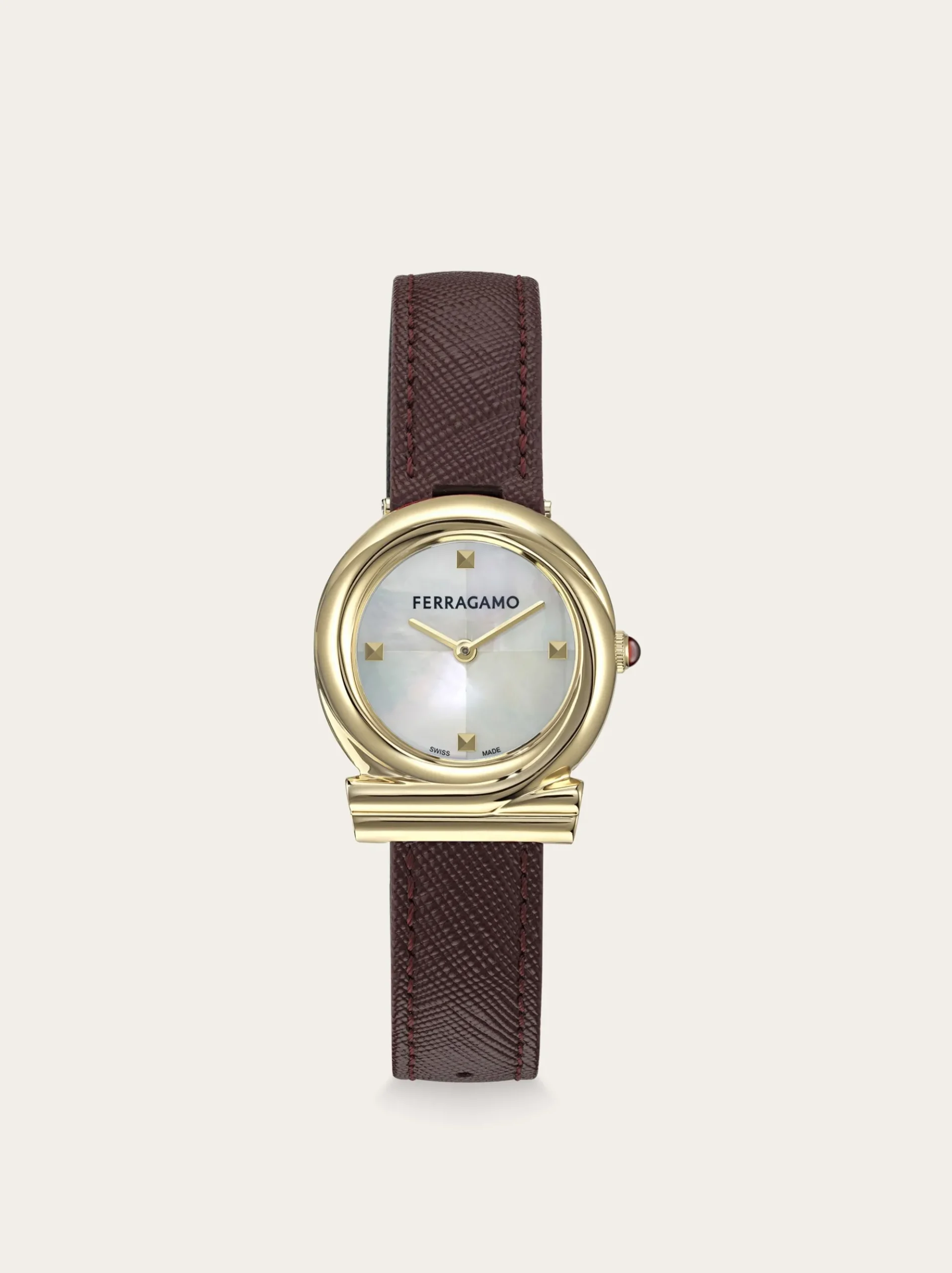 Gancini Twisted Watch - Women