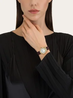 Gancini Twisted Watch - Women