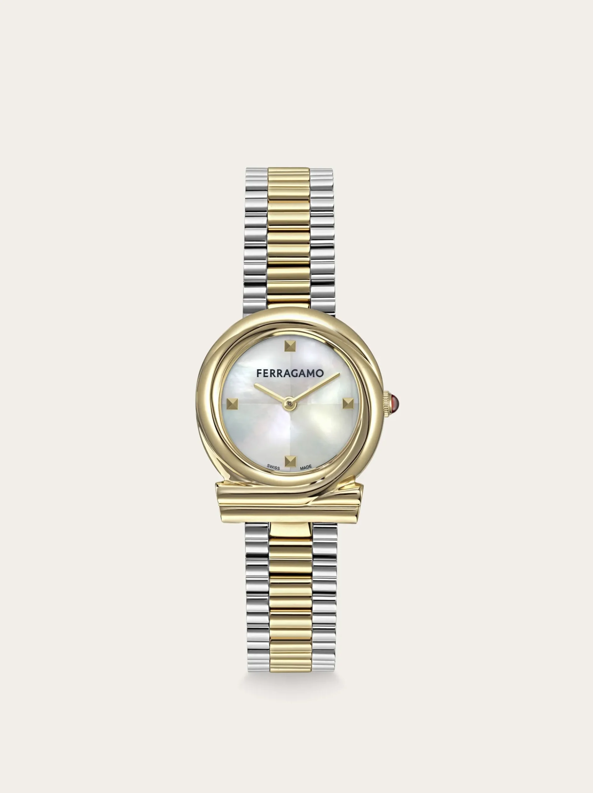 Gancini Twisted Watch - Women
