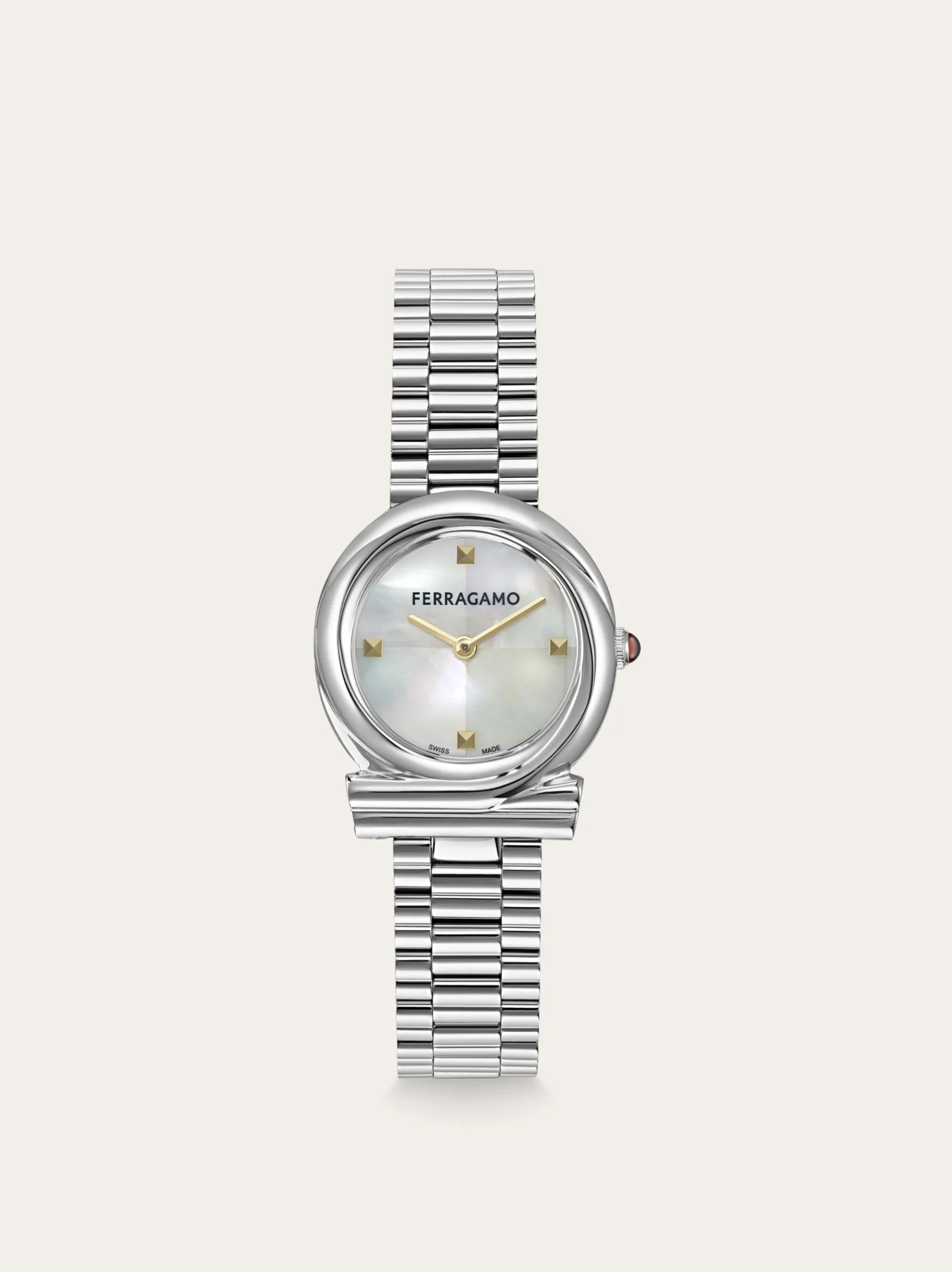 Gancini Twisted Watch - Women