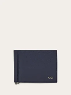 Gancini wallet with money clip - Men