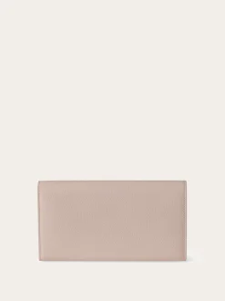 Gancini wallet with shoulder strap - Women