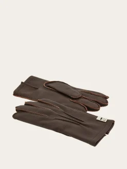 Gloves in leather - Men