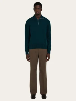 High neck cashmere pullover - Men